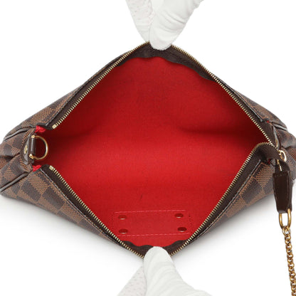 Exclusive Louis Vuitton Damier Ebene Eva Clutch — Alternate View 8
