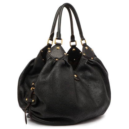 Exclusive Louis Vuitton Black Monogram Mahina L — Side View