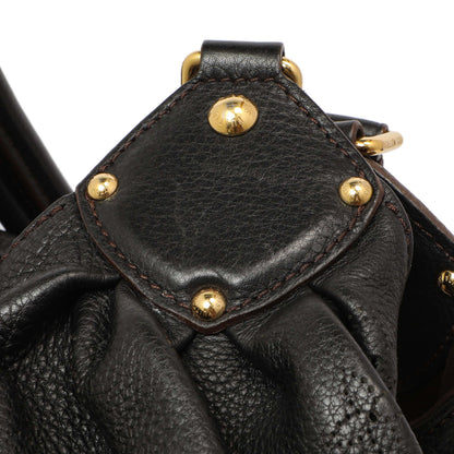 Exclusive Louis Vuitton Black Monogram Mahina L — Alternate View 7
