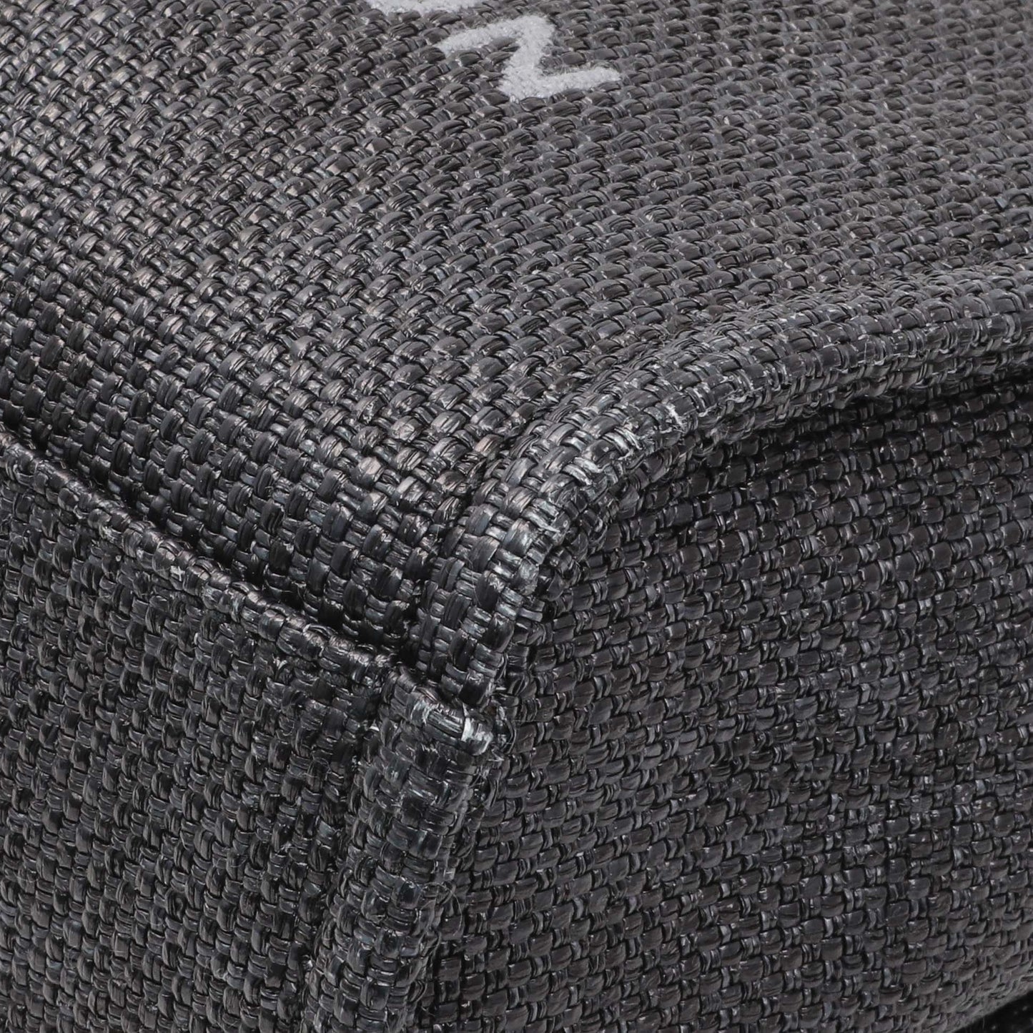 Exclusive Chanel Mini Raffia Deauville Shopping Bag — Detail View