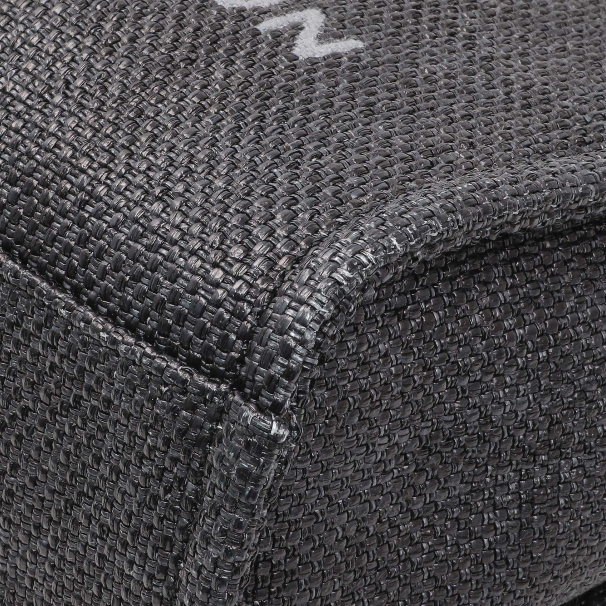 Exclusive Chanel Mini Raffia Deauville Shopping Bag — Detail View