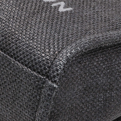 Exclusive Chanel Mini Raffia Deauville Shopping Bag — Detail View