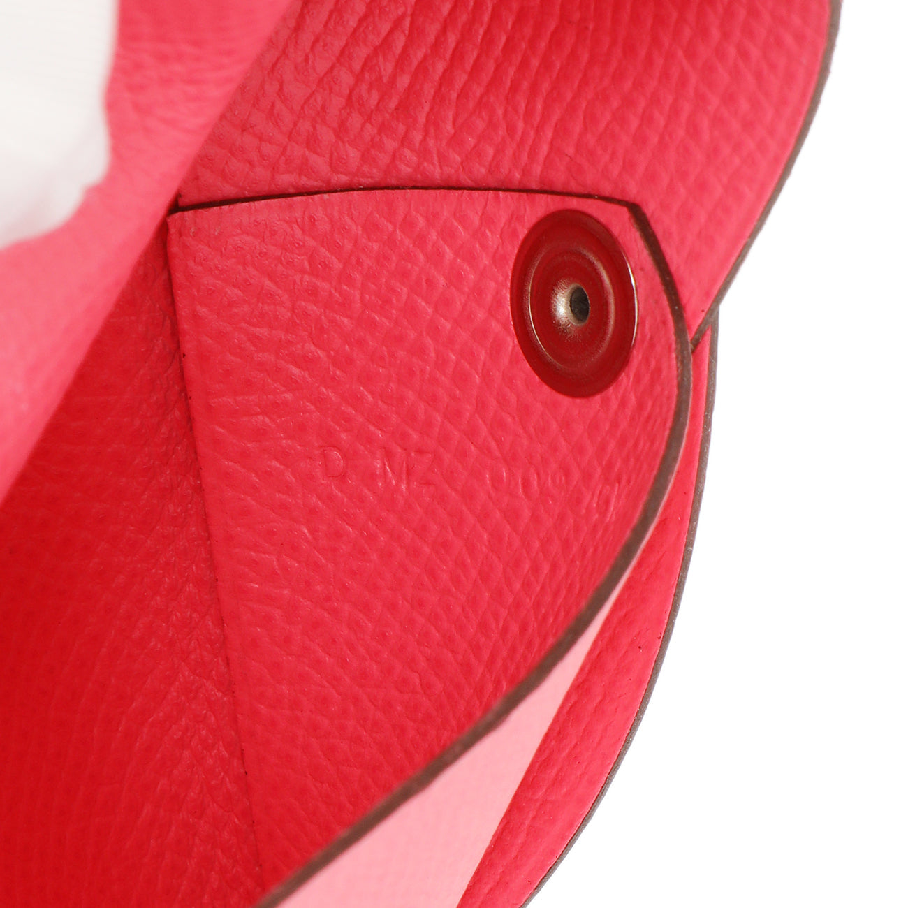 Exclusive Hermes Rose Azalee Epsom Calvi Card Case — Alternate View 10