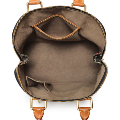 Exclusive Louis Vuitton Black Monogram Multicolor Alma — Alternate View 8
