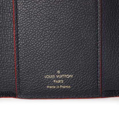 Exclusive Louis Vuitton Marine Rouge Empreinte Victorine Wallet — Detail View