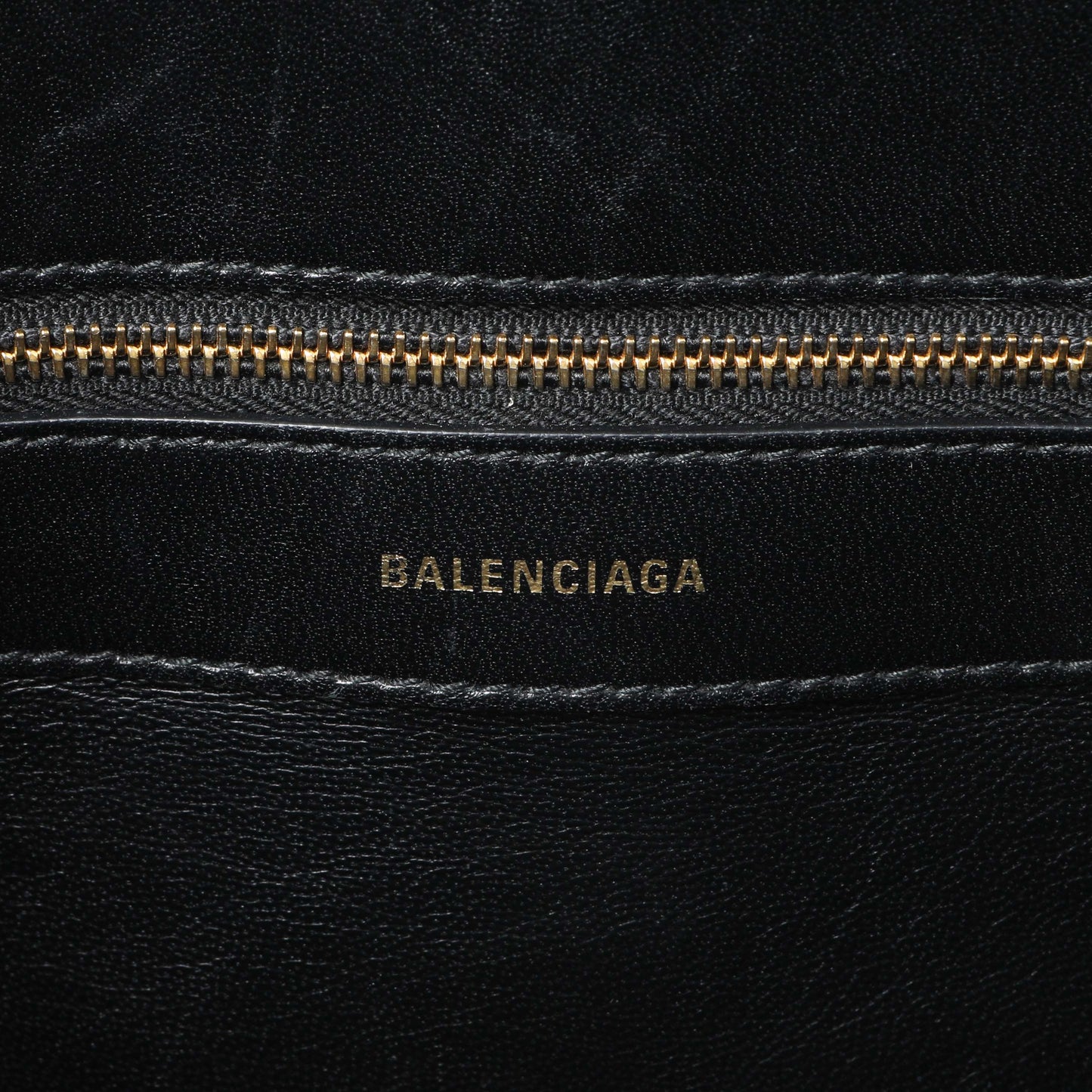 Exclusive Balenciaga Black Grained Calfskin M Ville Top Handle Bag — Alternate View 9