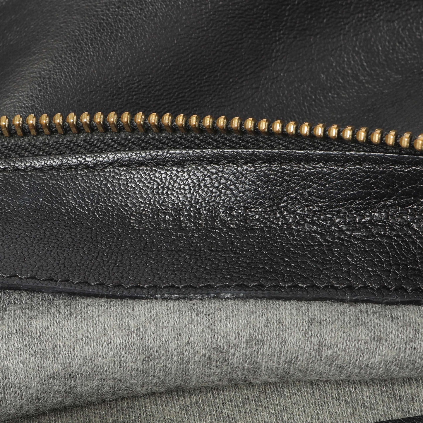 Exclusive Celine Black Lambskin Small Trio Crossbody — Alternate View 12