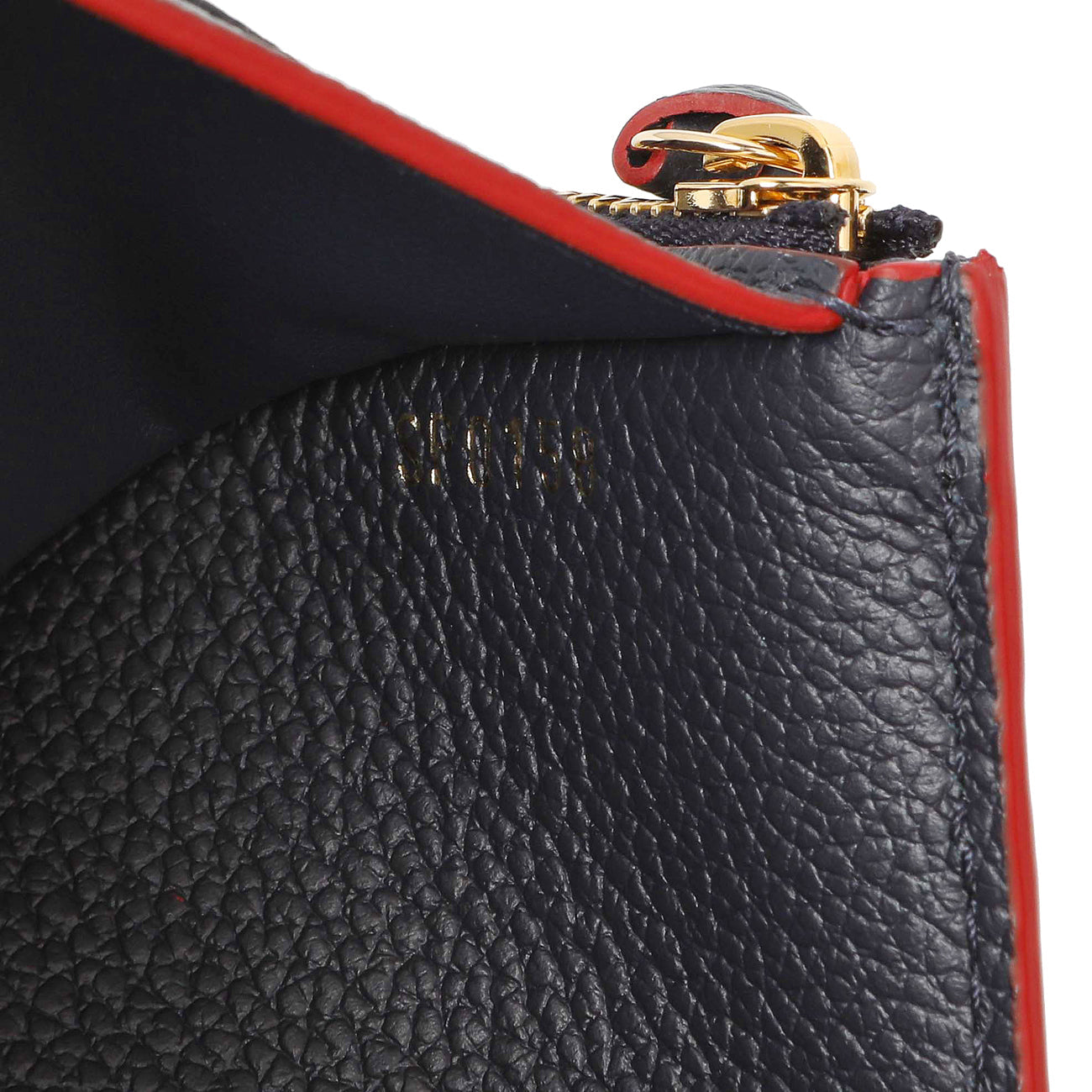 Exclusive Louis Vuitton Marine Rouge Empreinte Victorine Wallet — Lifestyle View