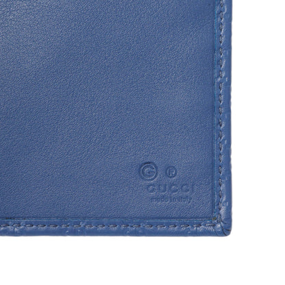 Exclusive Gucci Blue Microguccissima Long Wallet — Alternate View 9