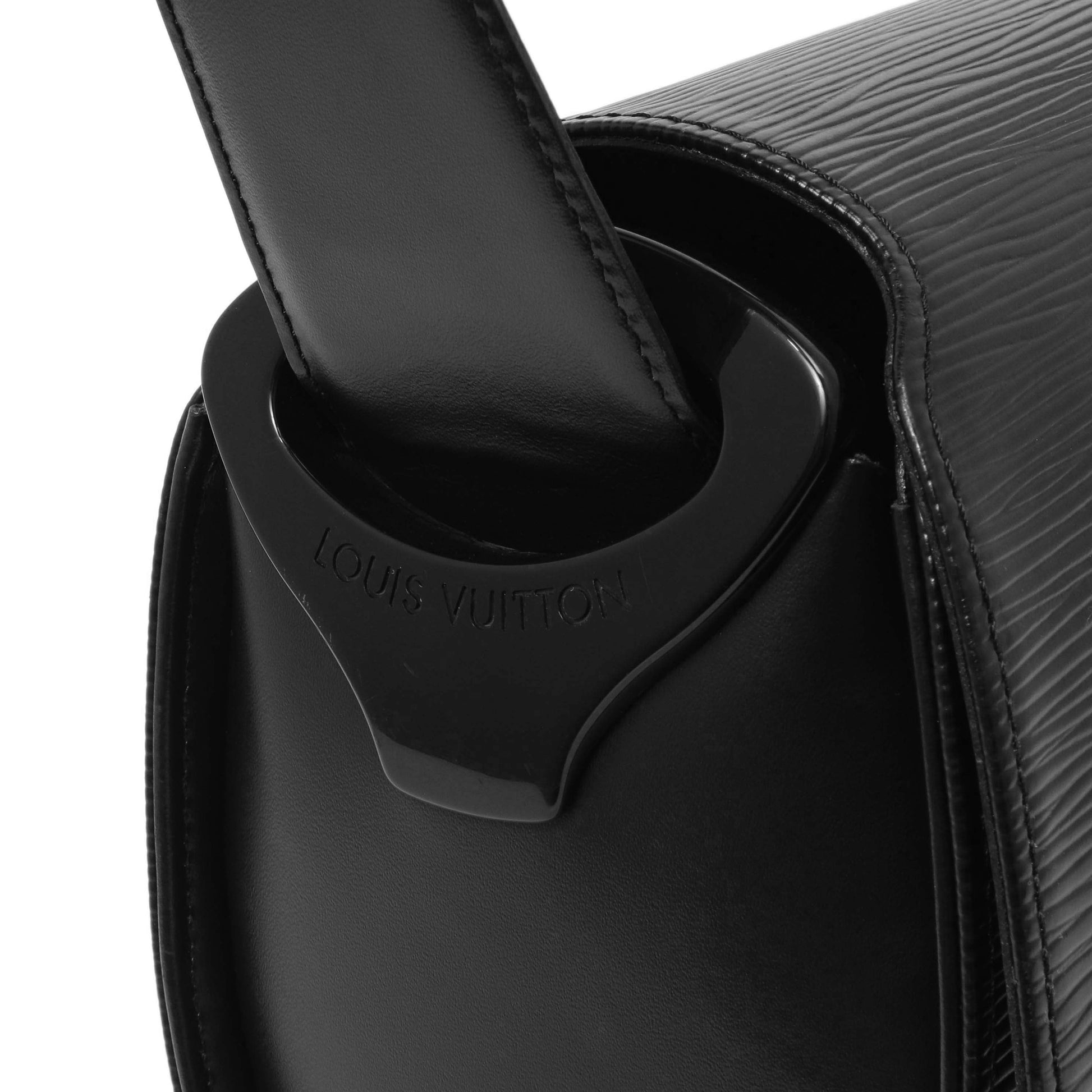 Exclusive Louis Vuitton Black Epi Nocturne GM — Alternate View 11