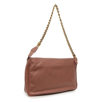 Exclusive Louis Vuitton Rose Cuir Boudoir Pochette Accessoires MM — Side View
