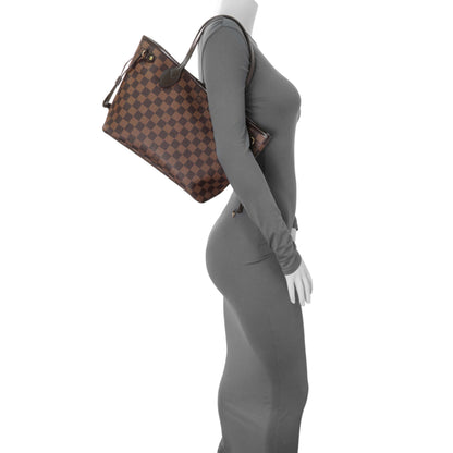 Exclusive Louis Vuitton Damier Ebene Neverfull PM — Lifestyle View