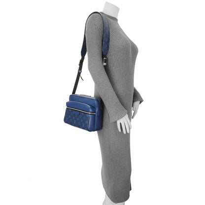 Exclusive Louis Vuttion Blue Taigarama Outdoor Messenger — Alternate View 11