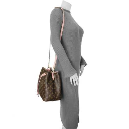 Exclusive Louis Vuitton Monogram Rose Poudre Neonoe MM — Alternate View 7