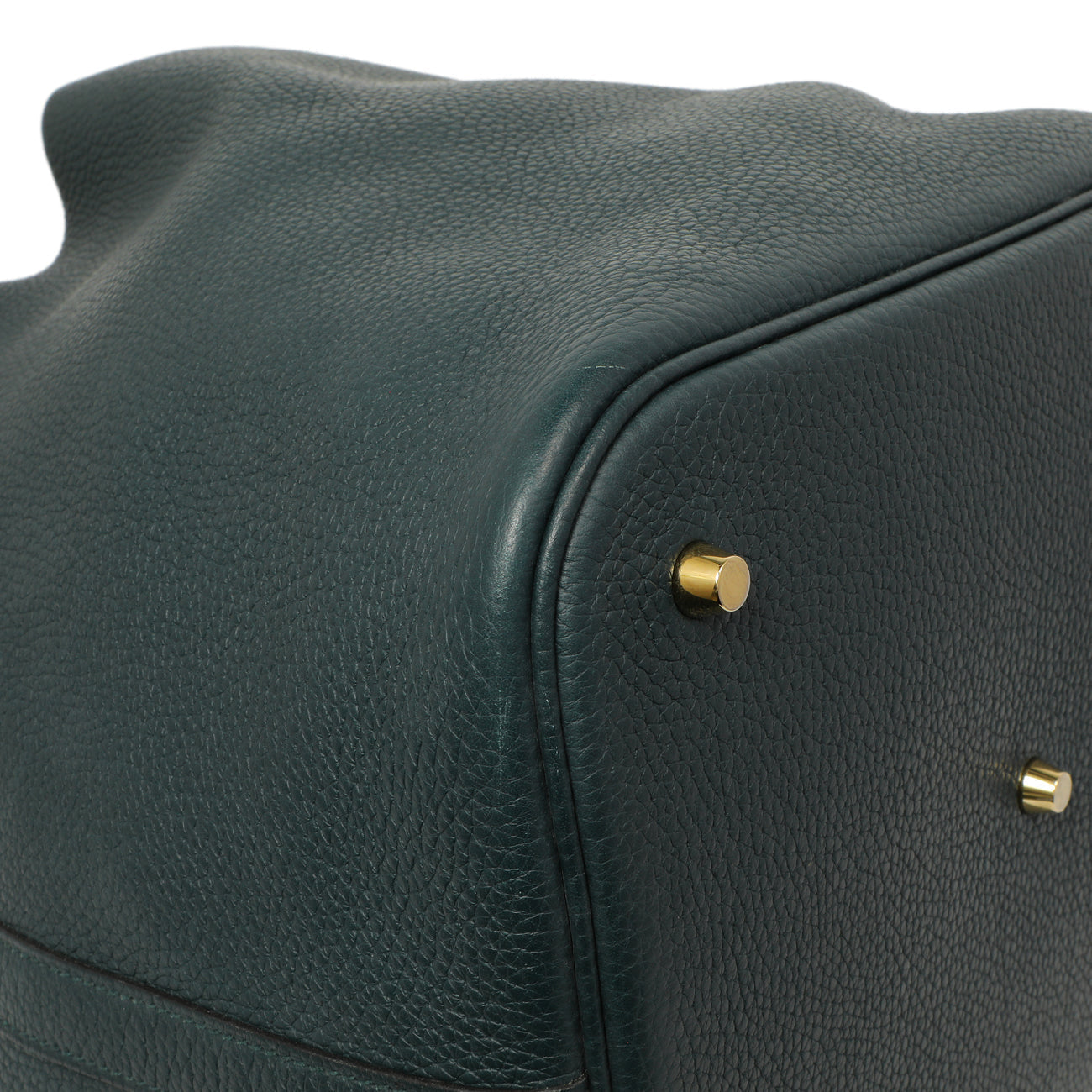 Exclusive Hermes Vert Cypress Clemence Picotin Lock 26 — Alternate View 7