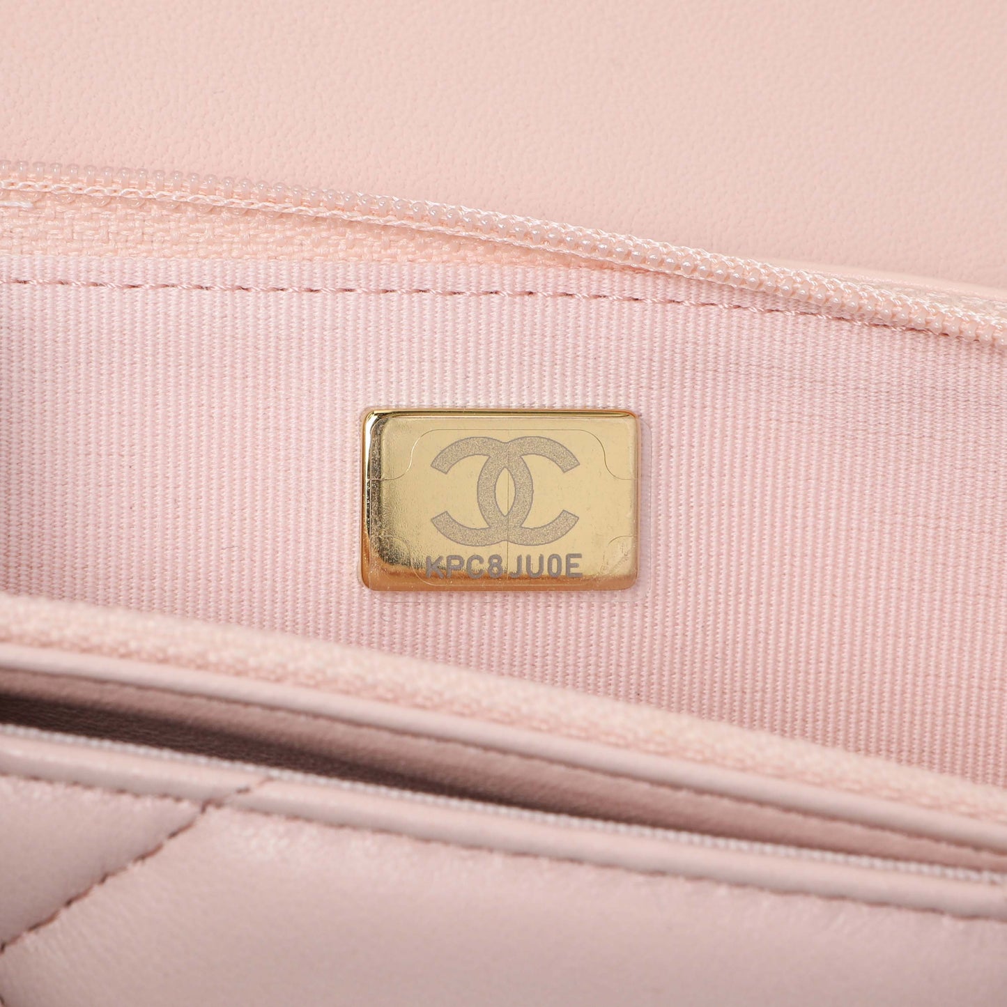 Exclusive Chanel Pink Quilted Lambskin Chanel 19 Wallet on Chain — Alternate View 7