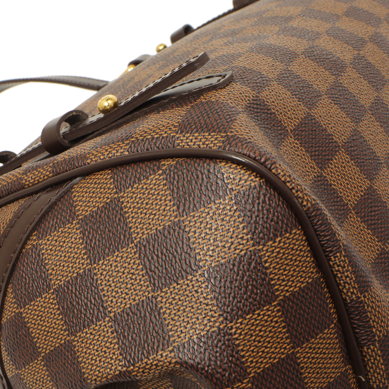 Exclusive Louis Vuitton Damier Ebene Rivington GM — Top View