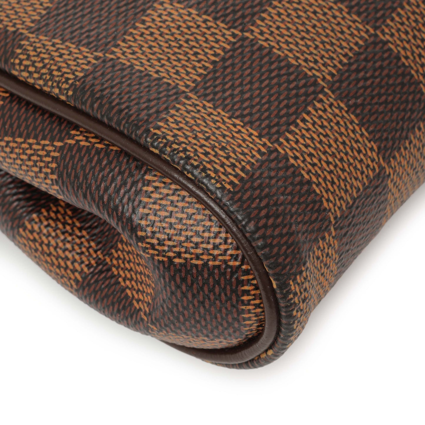Exclusive Louis Vuitton Damier Ebene Eva Clutch — Alternate View 7