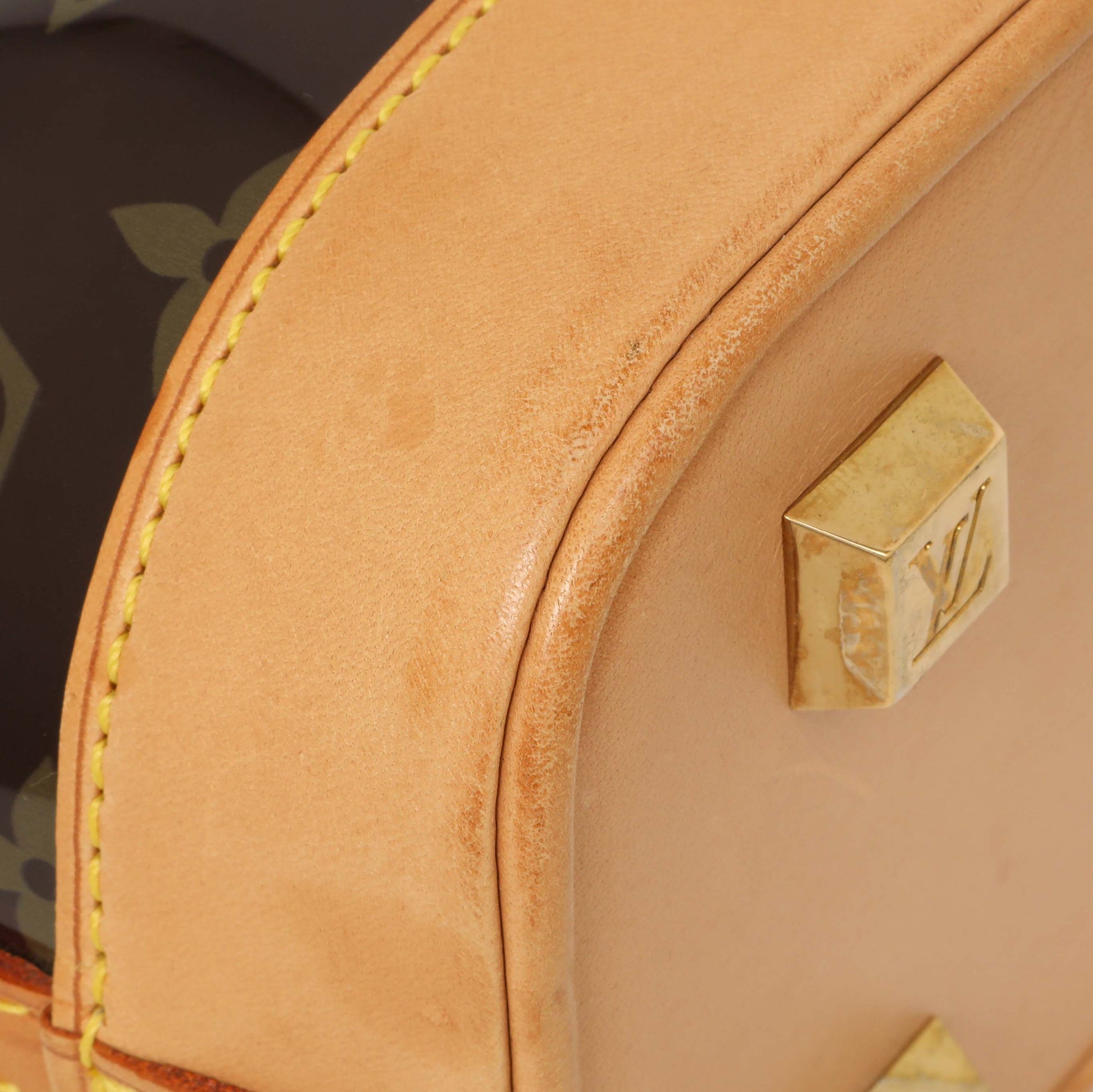 Exclusive Louis Vuitton Monogram Vinyl Cabas Ambre PM — Top View