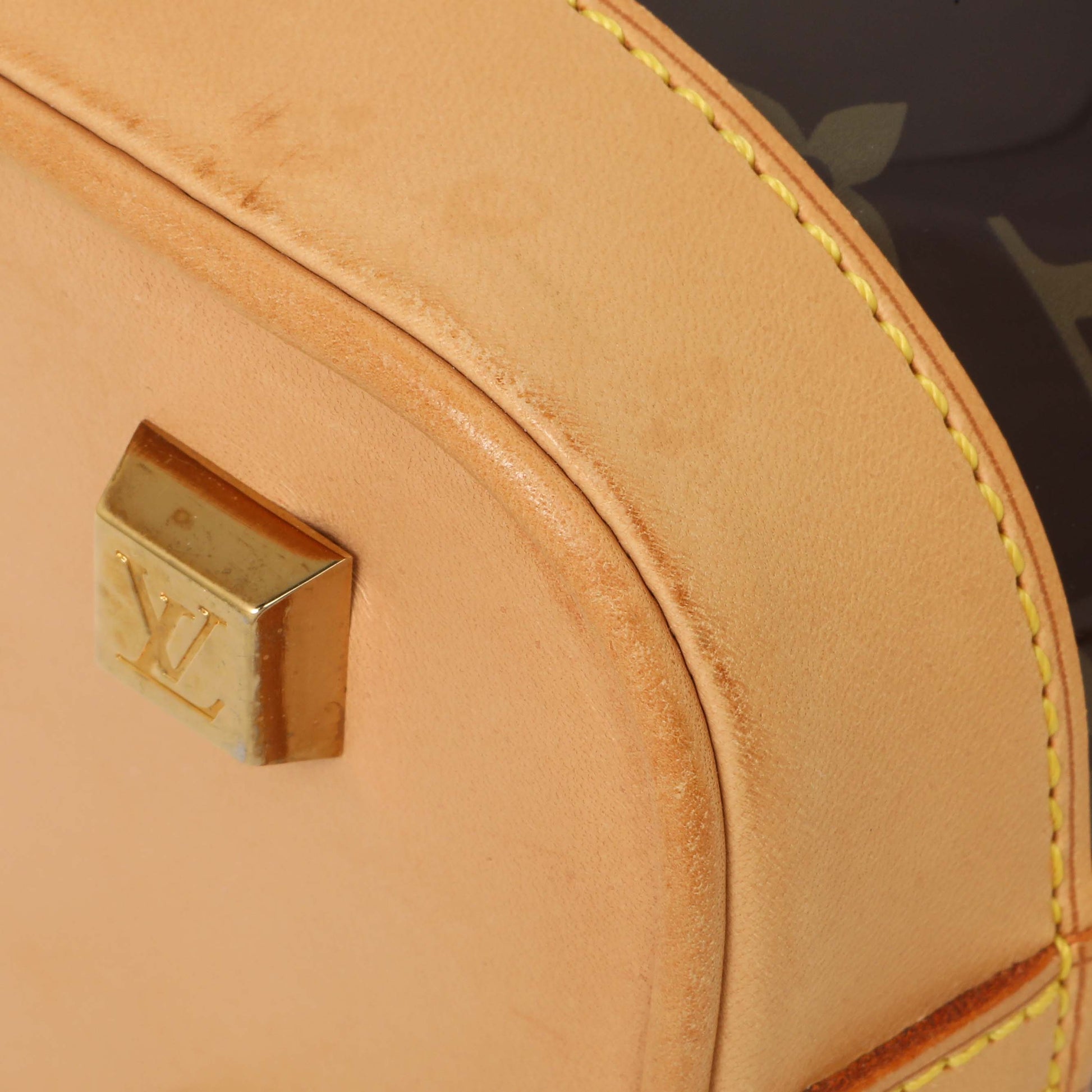 Exclusive Louis Vuitton Monogram Vinyl Cabas Ambre PM — Detail View