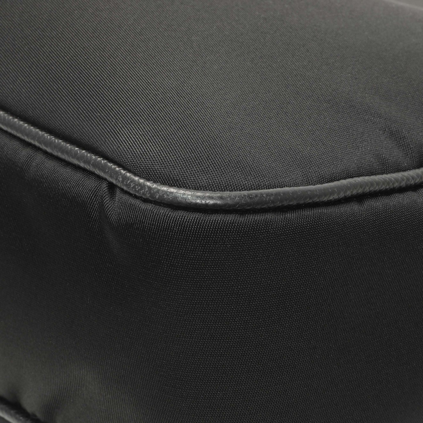 Exclusive Prada Black Re-Nylon Saffiano Double Pouch Shoulder Bag — Alternate View 7