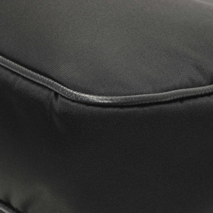 Exclusive Prada Black Re-Nylon Saffiano Double Pouch Shoulder Bag — Alternate View 7