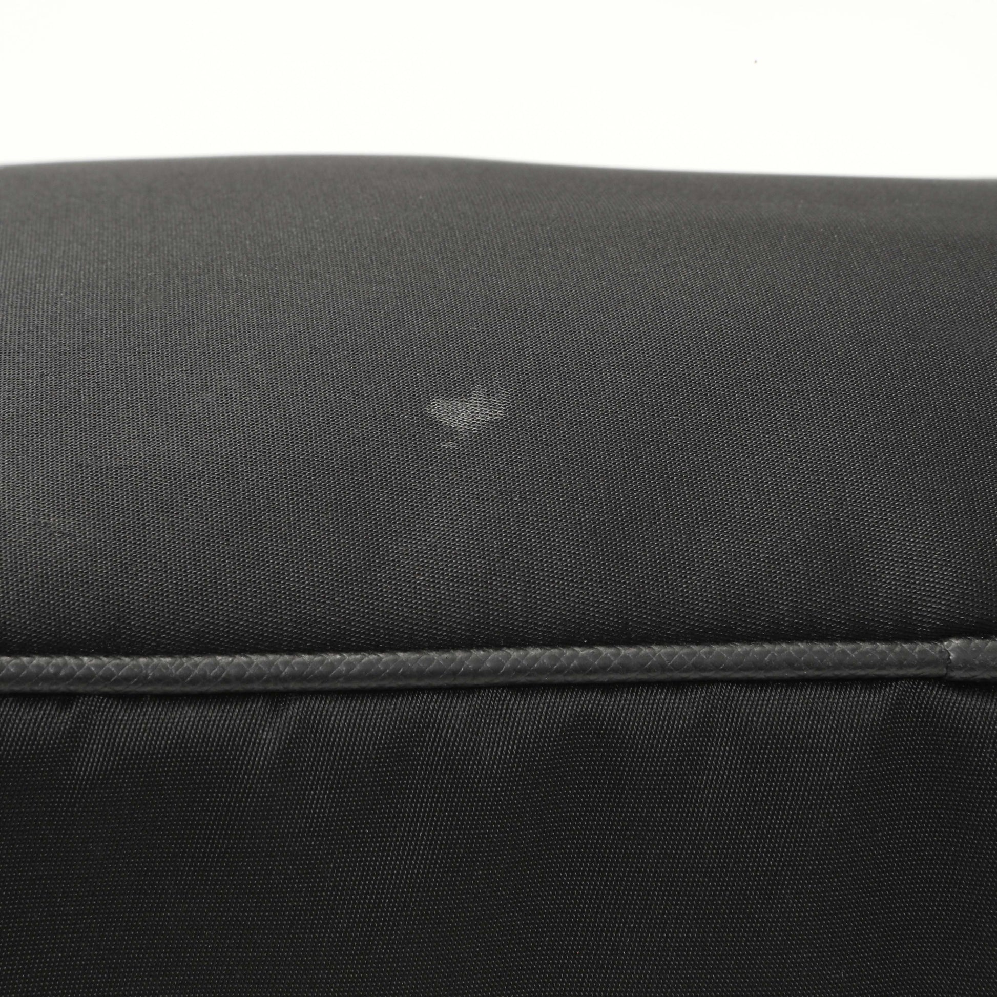 Exclusive Prada Black Re-Nylon Saffiano Double Pouch Shoulder Bag — Alternate View 11