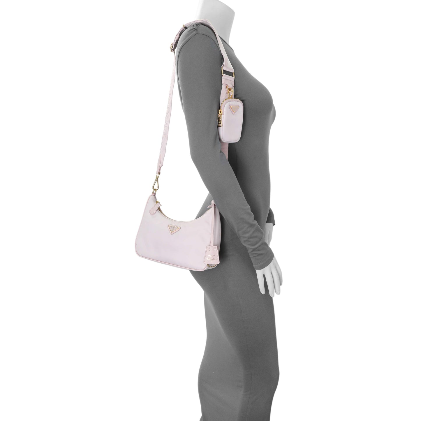 Exclusive Prada Alabastro Nylon Re-Edition 2005 shoulder bag — Alternate View 7