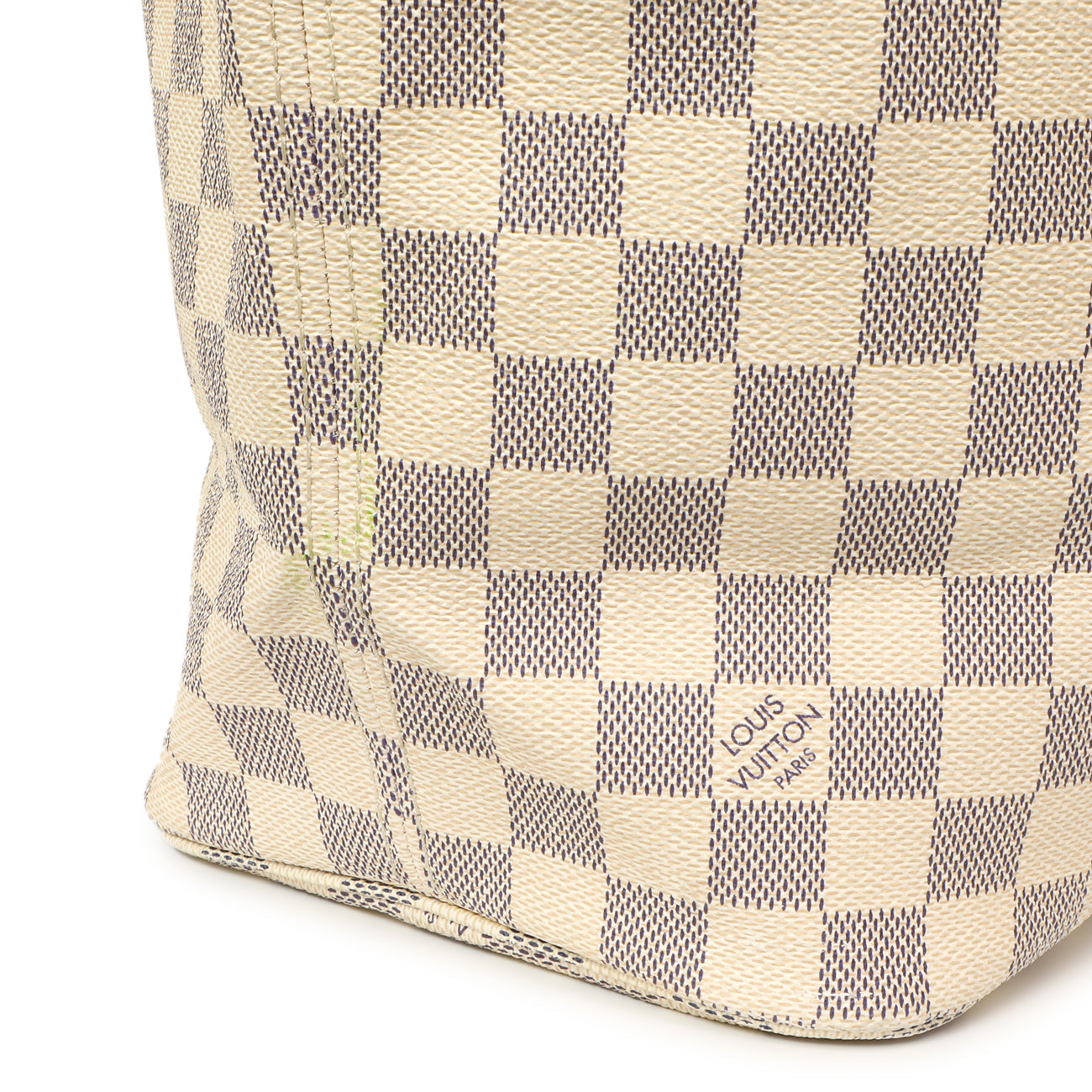 Exclusive Louis Vuitton Damier Azur Neverfull MM — Alternate View 11