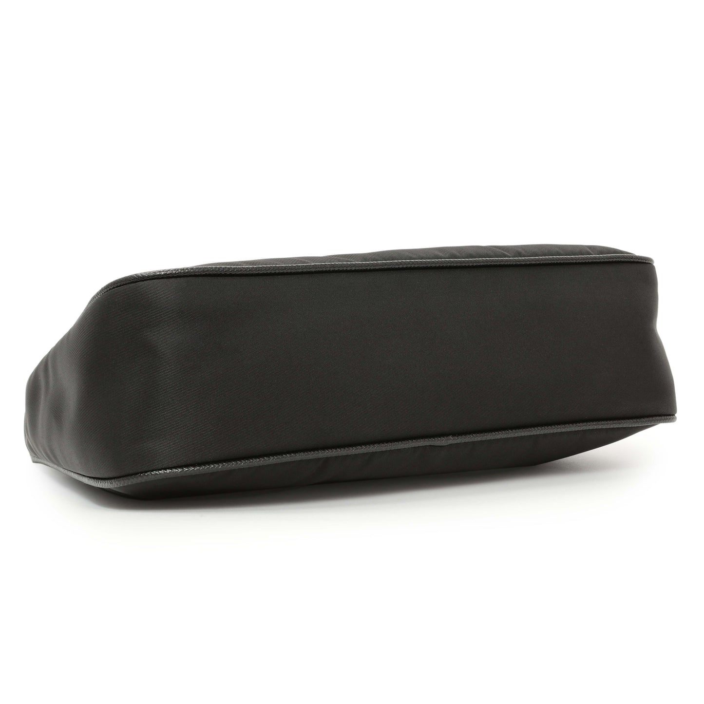 Exclusive Prada Black Re-Nylon Re-Edition 2005 Shoulder Bag — Top View