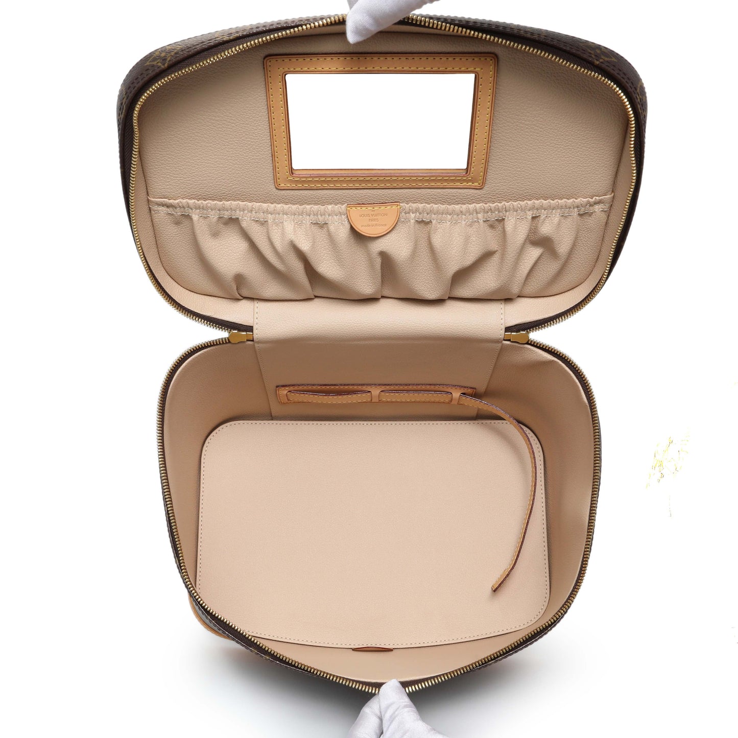 Exclusive Louis Vuitton Monogram Nice Vanity — Top View