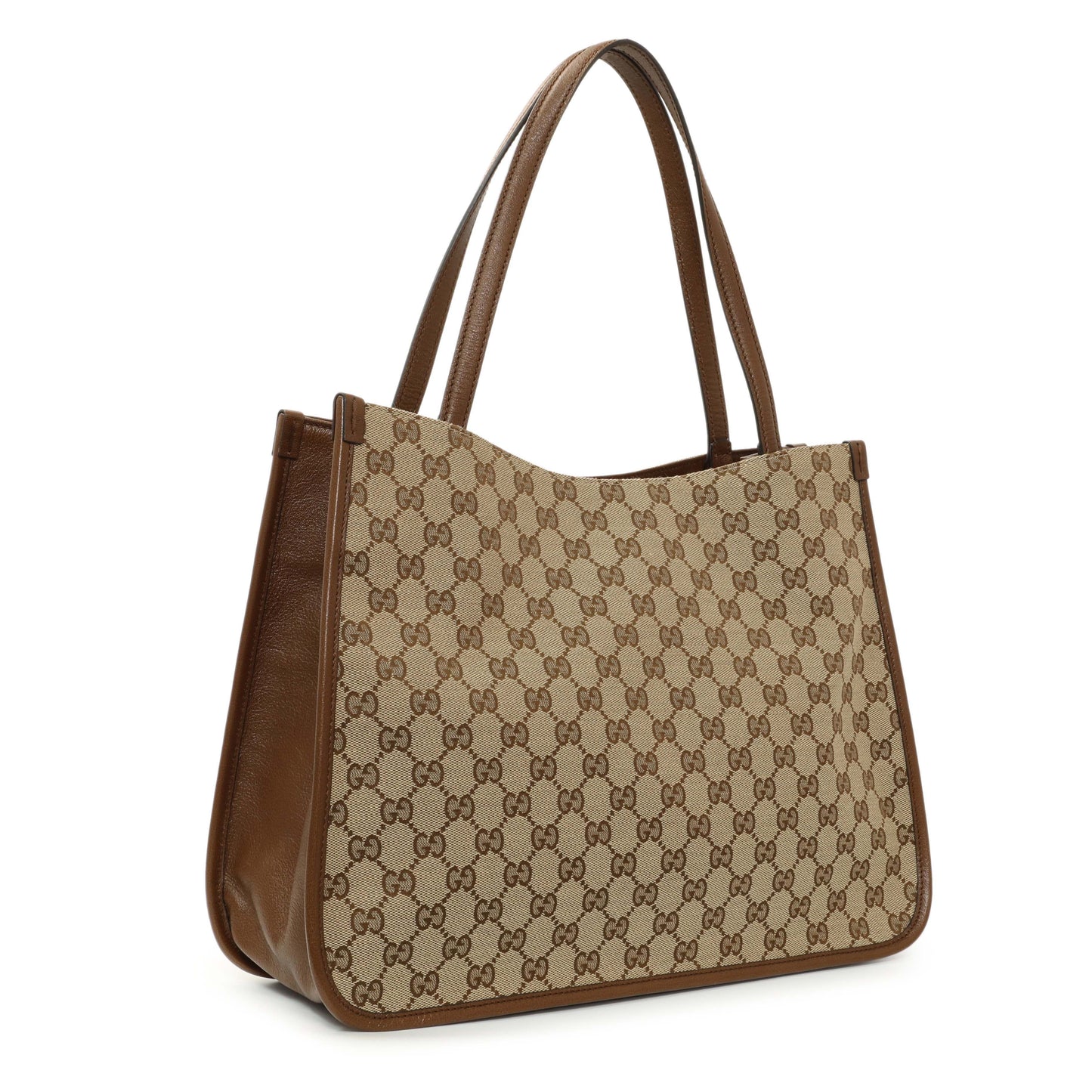 Exclusive Gucci Monogram Horsebit 1955 Tote Bag — Side View