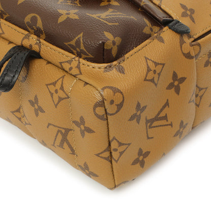 Exclusive Louis Vuitton Monogram Reverse Palm Springs Backpack Mini — Detail View