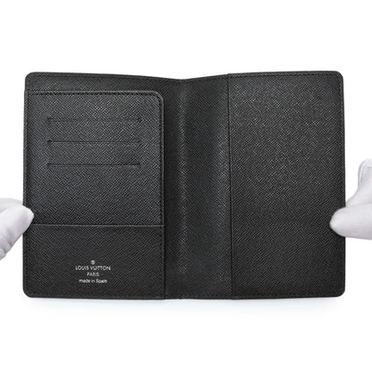 Exclusive Louis Vuitton Damier Graphite Passport Cover — Top View