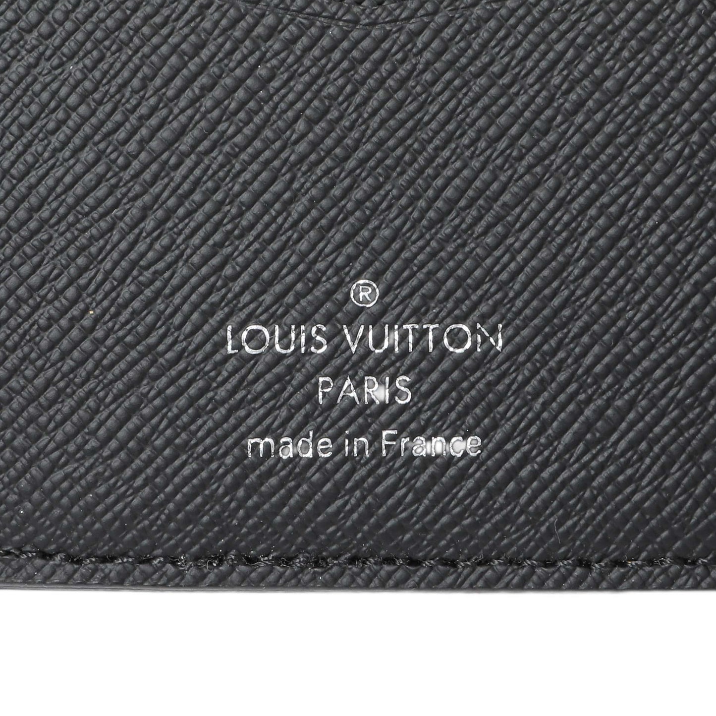 Exclusive Louis Vuitton Damier Graphite Rope Pocket Organizer — Detail View