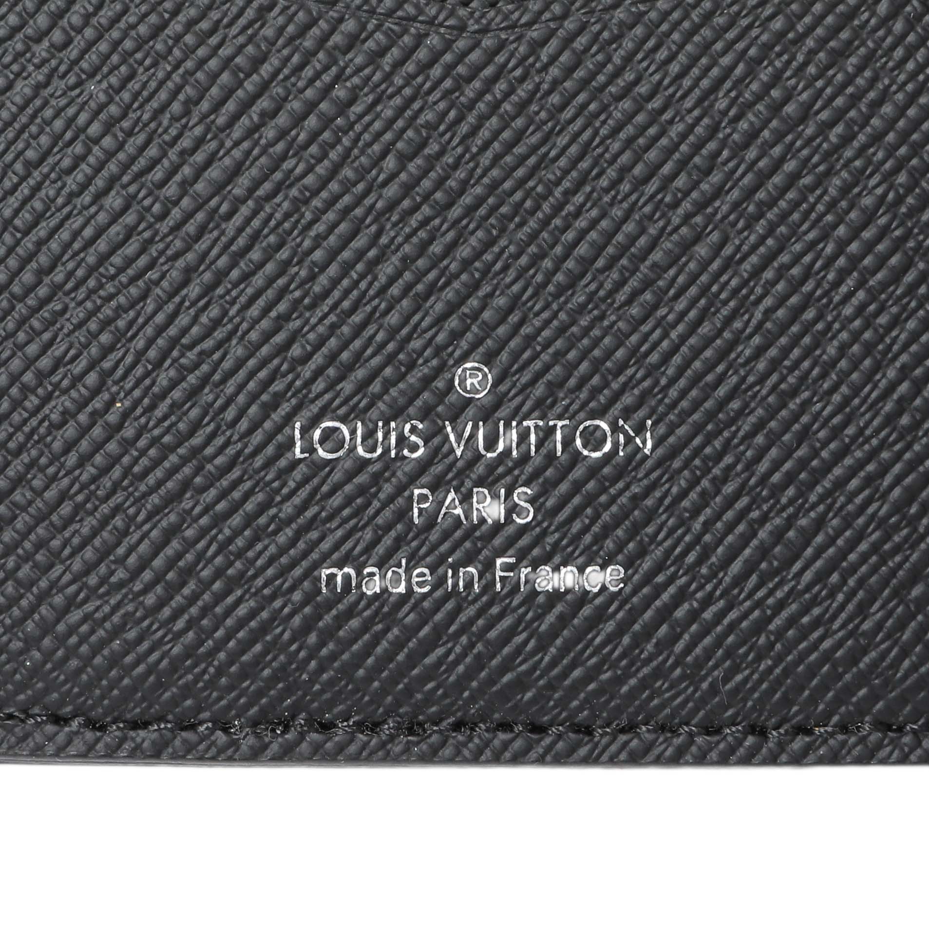 Exclusive Louis Vuitton Damier Graphite Rope Pocket Organizer — Detail View