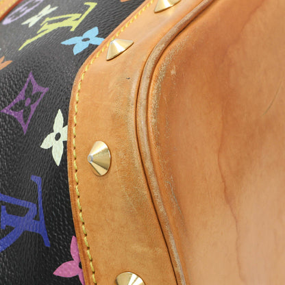 Exclusive Louis Vuitton Black Monogram Multicolor Alma — Top View