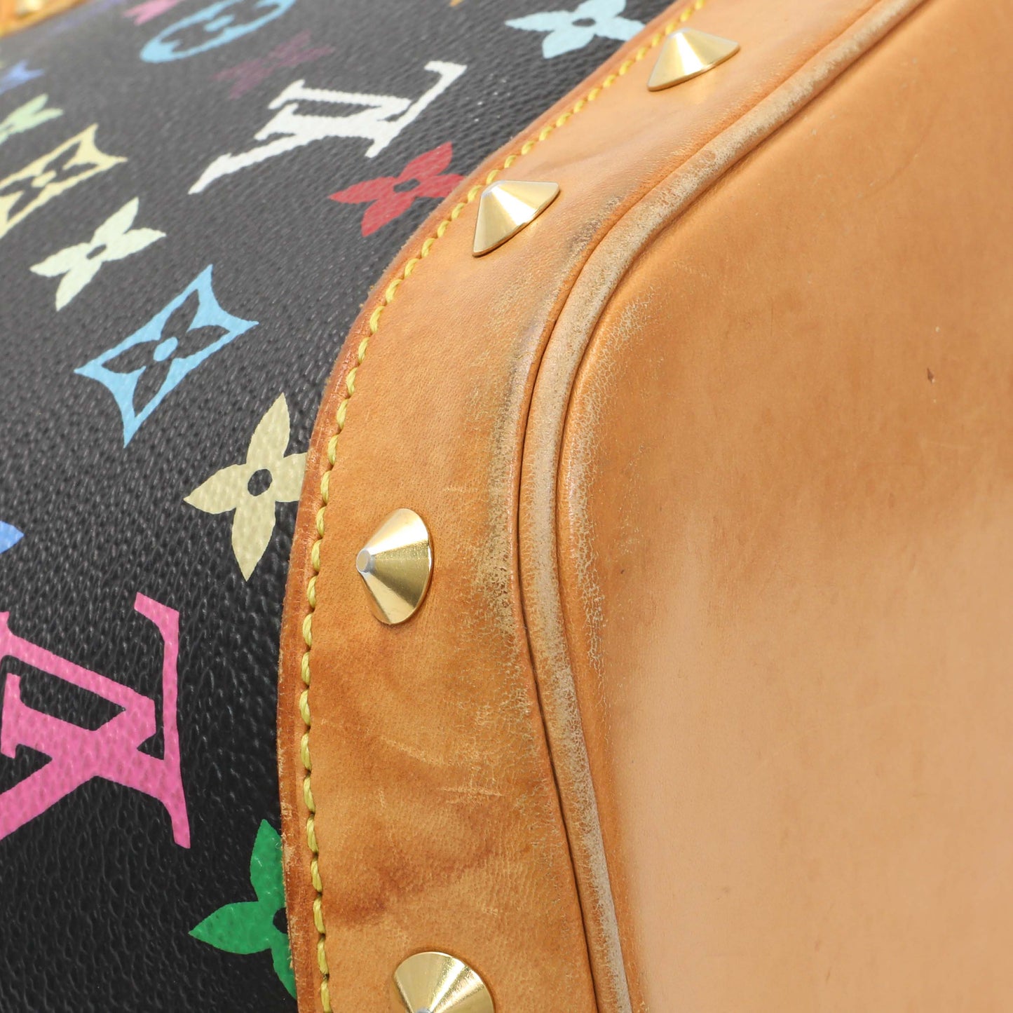 Exclusive Louis Vuitton Black Monogram Multicolor Alma — Lifestyle View