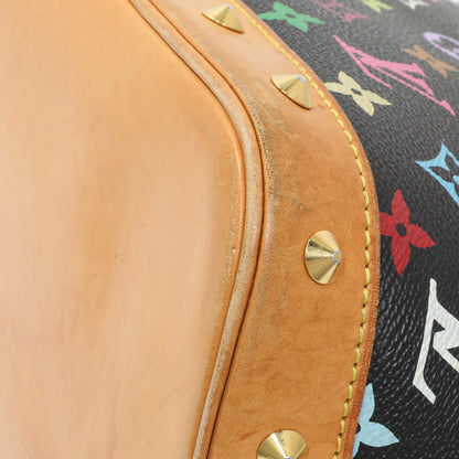 Exclusive Louis Vuitton Black Monogram Multicolor Alma — Alternate View 7