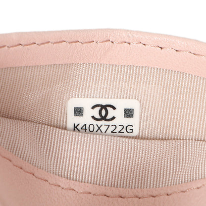 Exclusive Chanel Pink Quilted Lambskin Card Holder — Alternate View 7