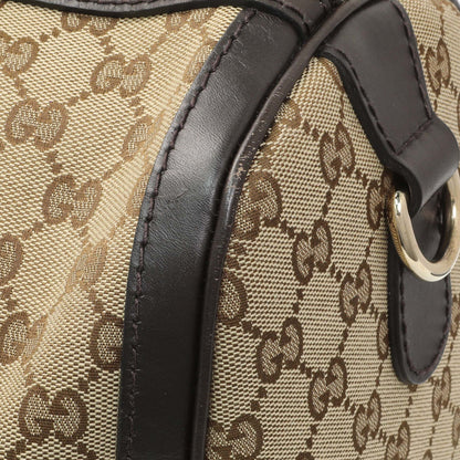 Exclusive Gucci Monogram Vintage Web Original GG Medium Boston Bag — Alternate View 11