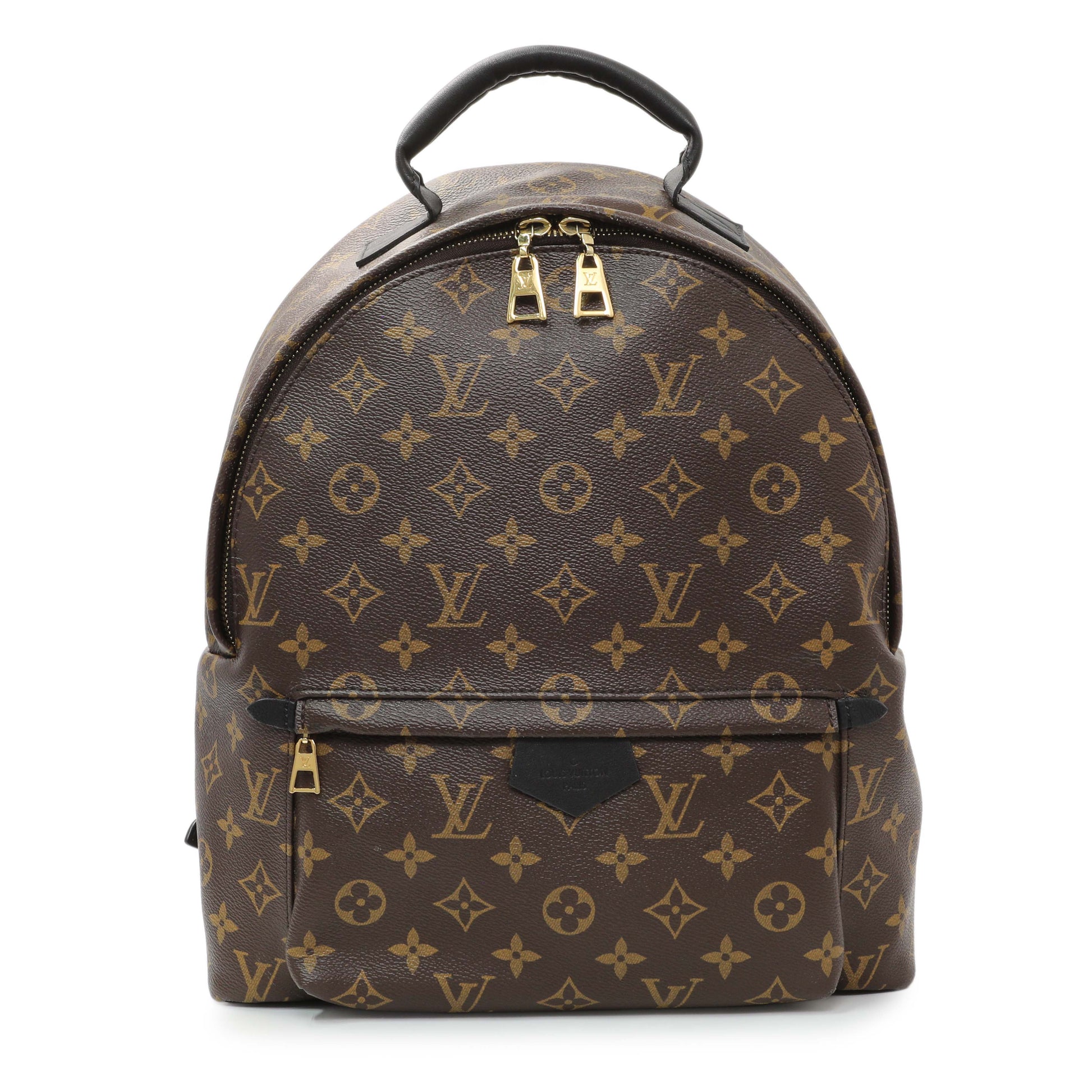 Exclusive Louis Vuitton Monogram Palm Springs MM Backpack — Front View