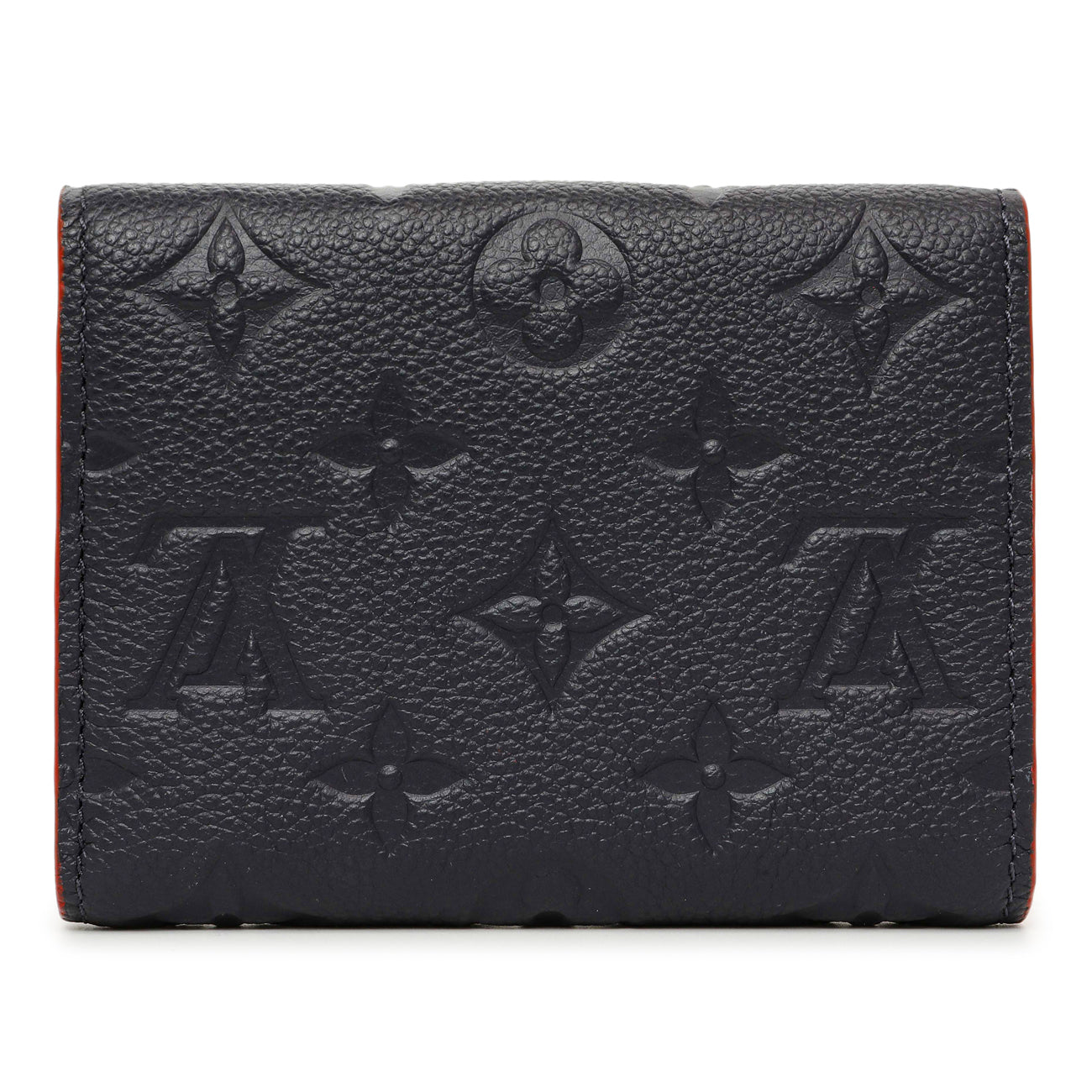 Exclusive Louis Vuitton Marine Rouge Empreinte Victorine Wallet — Side View