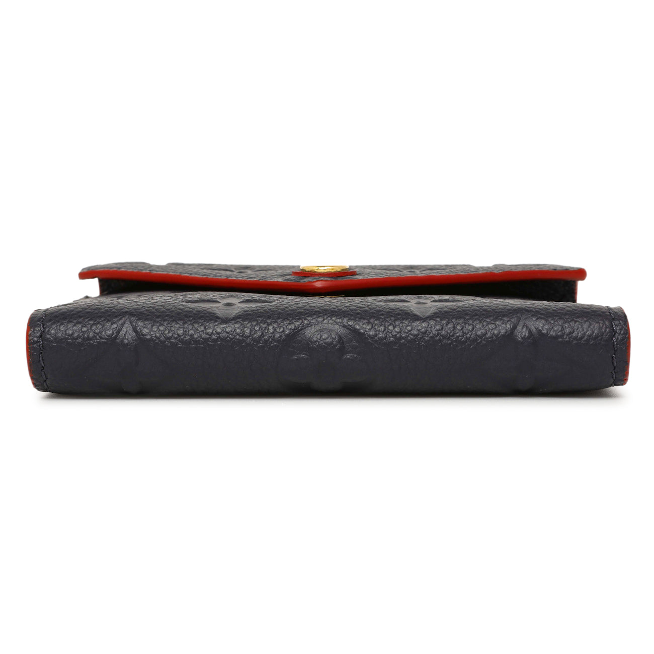 Exclusive Louis Vuitton Marine Rouge Empreinte Victorine Wallet — Back View