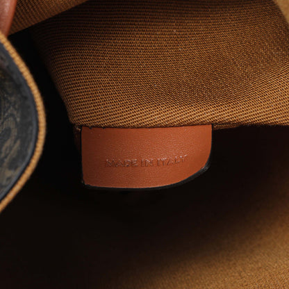 Exclusive Celine Triomphe Canvas Bonnie Backpack — Detail View