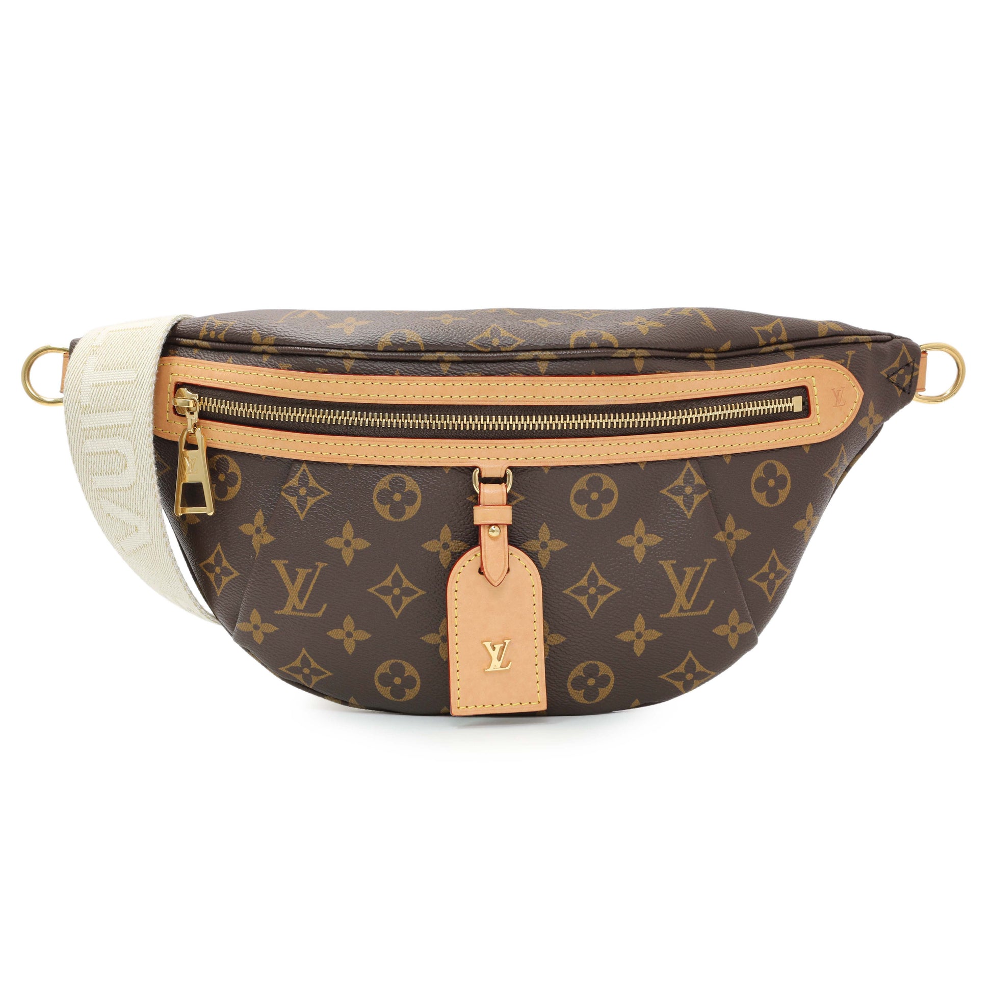 Exclusive Louis Vuitton Monogram High Rise Bumbag — Front View