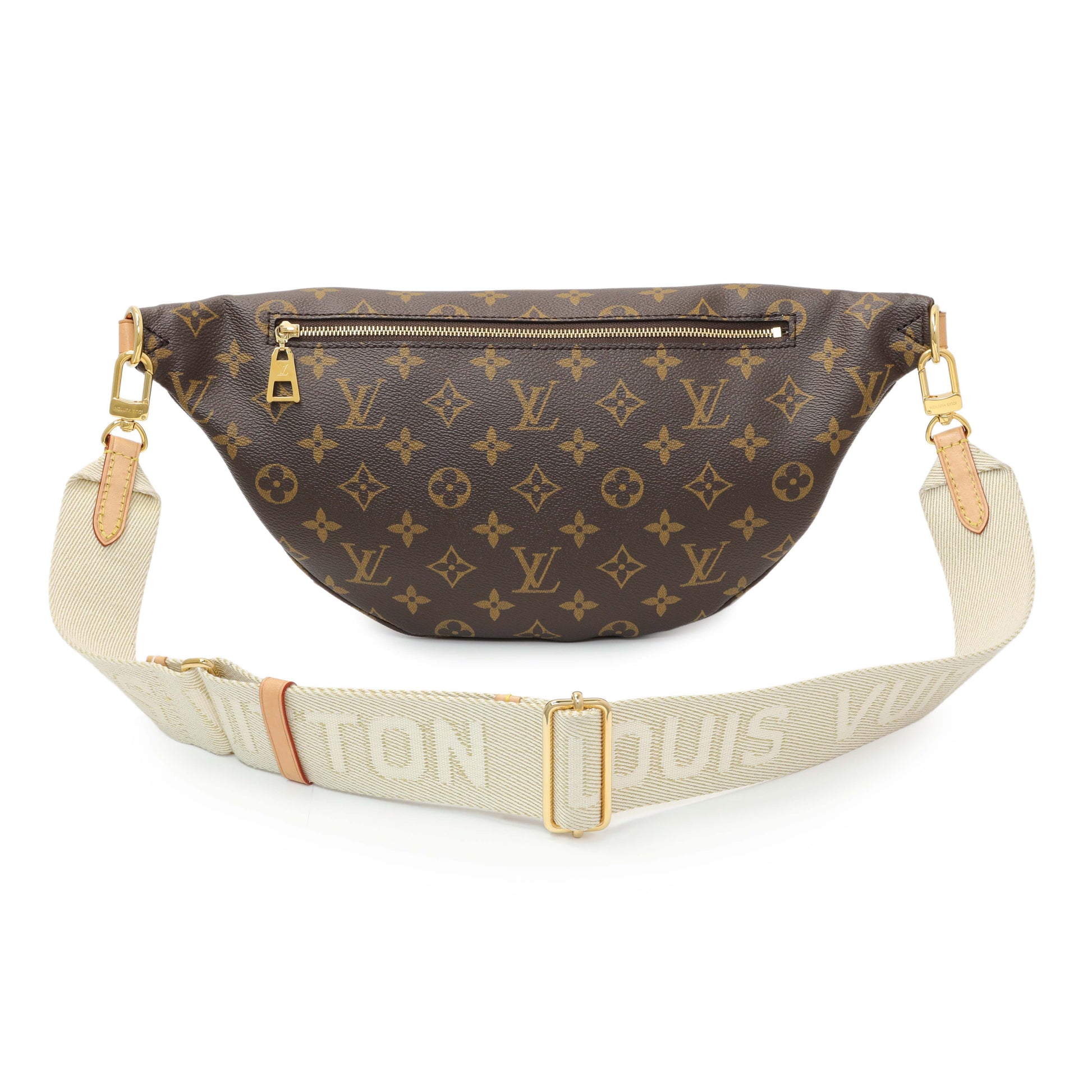Exclusive Louis Vuitton Monogram High Rise Bumbag — Side View