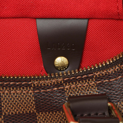 Exclusive Louis Vuitton Damier Ebene Speedy Bandouliere 25 — Alternate View 10