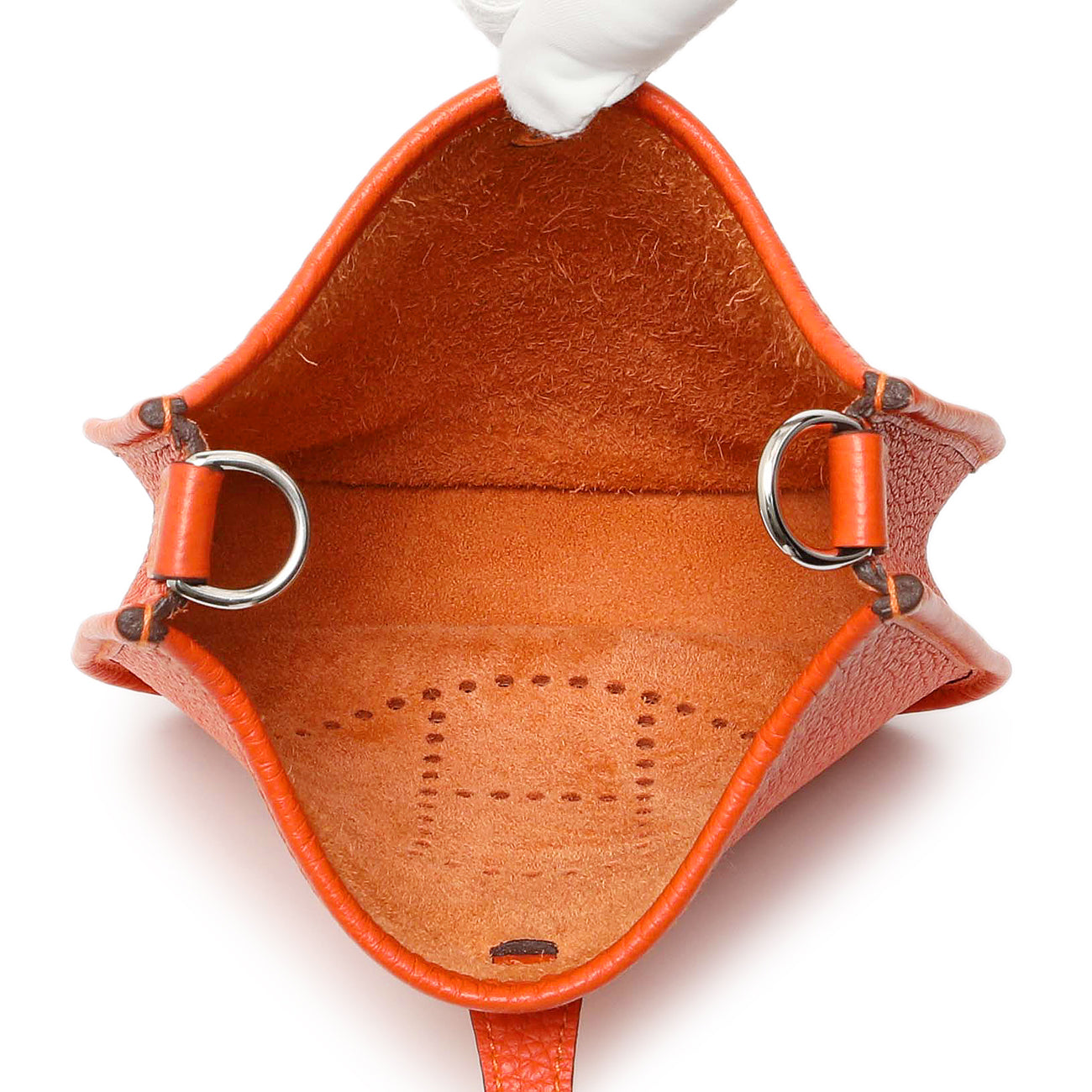 Exclusive Hermes Feu Clemence Evelyne TPM — Top View