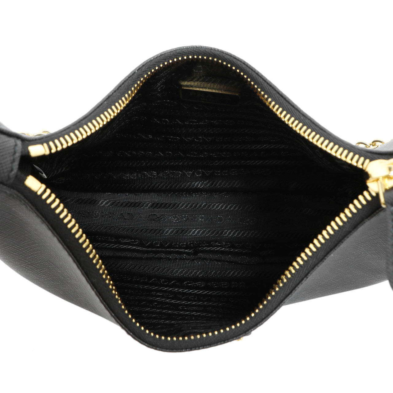 Exclusive Prada Black Saffiano Re-Edition 2005 Shoulder Bag — Alternate View 13